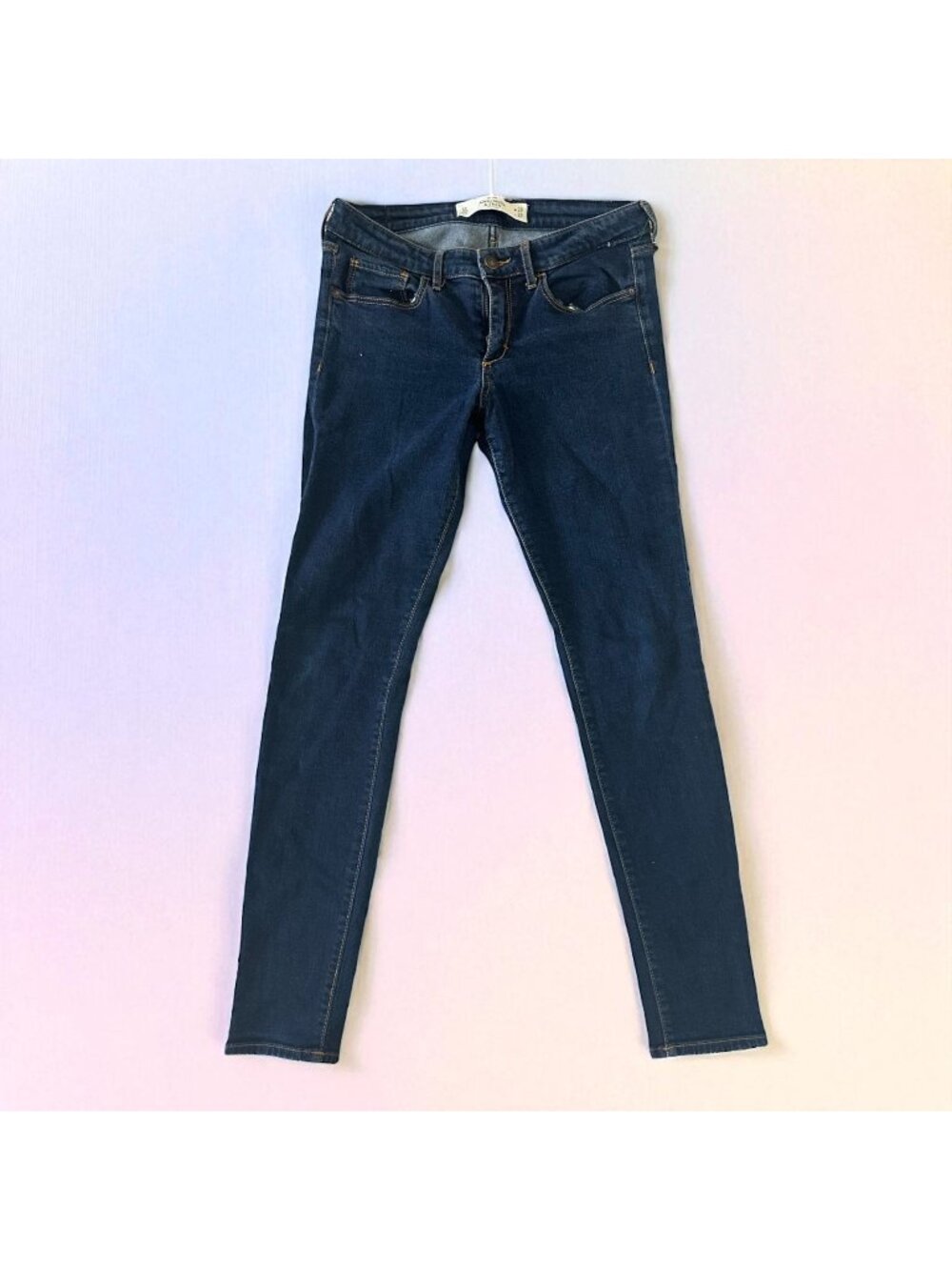 ABERCROMBIE & FITCH Women's Dark Wash Skinny Jeans Size 6 S